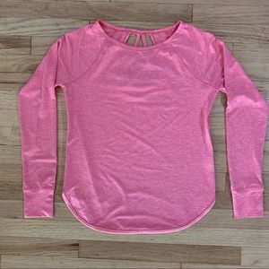 Girls long sleeved athletic shirt